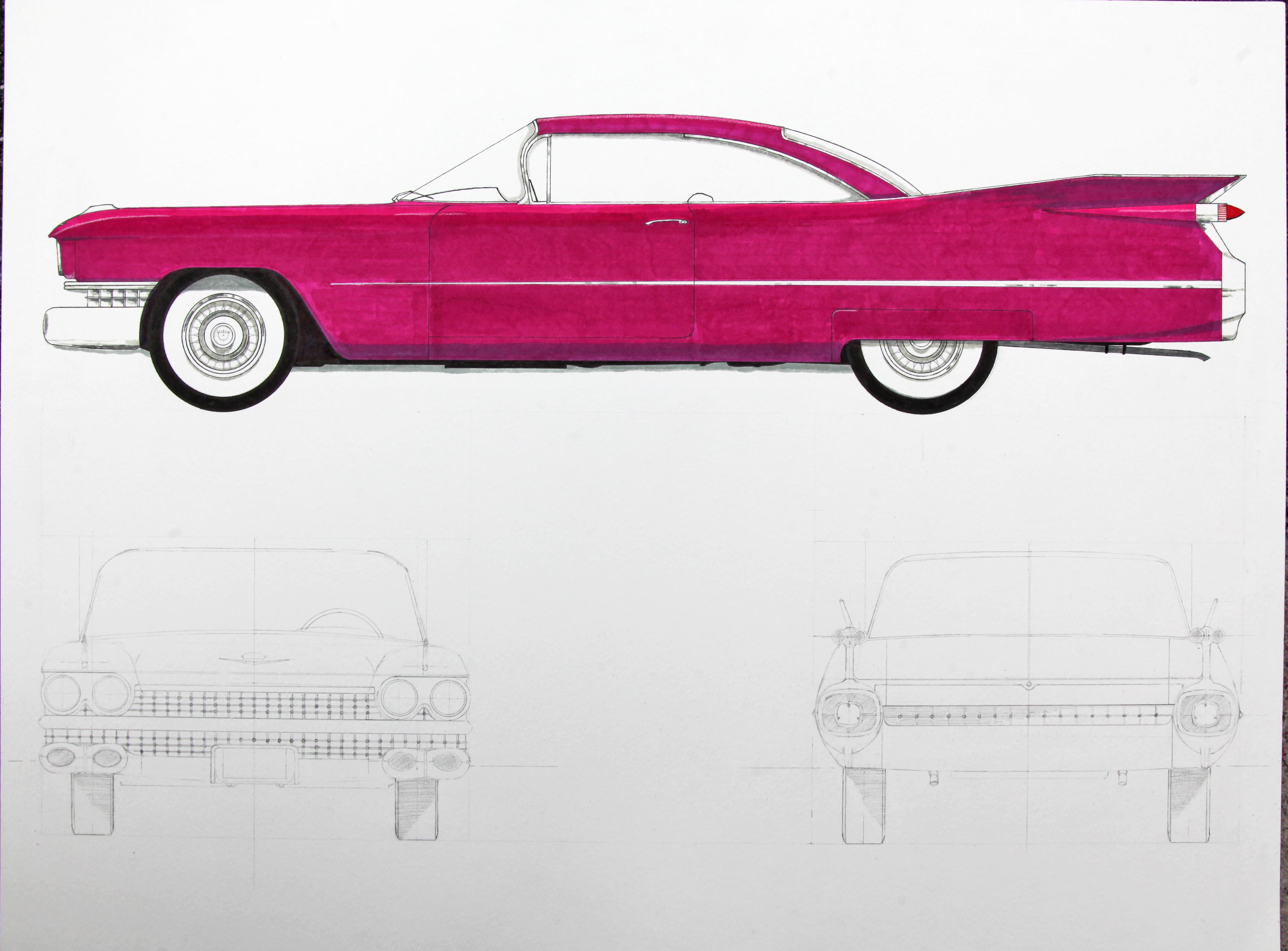 1959 Cadillac  Coupe de Ville