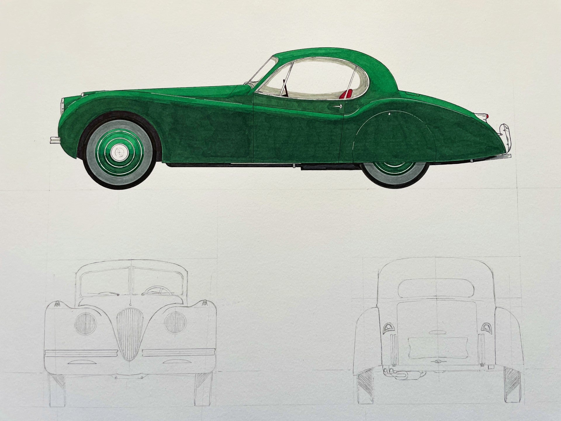 1952 Jaguar XK120 FHC